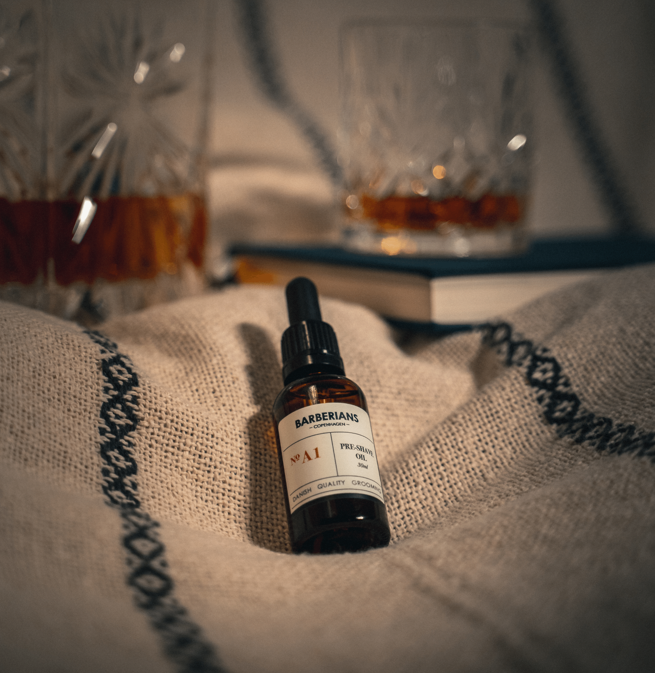 Pre shave oil fra Barberians copenhagen