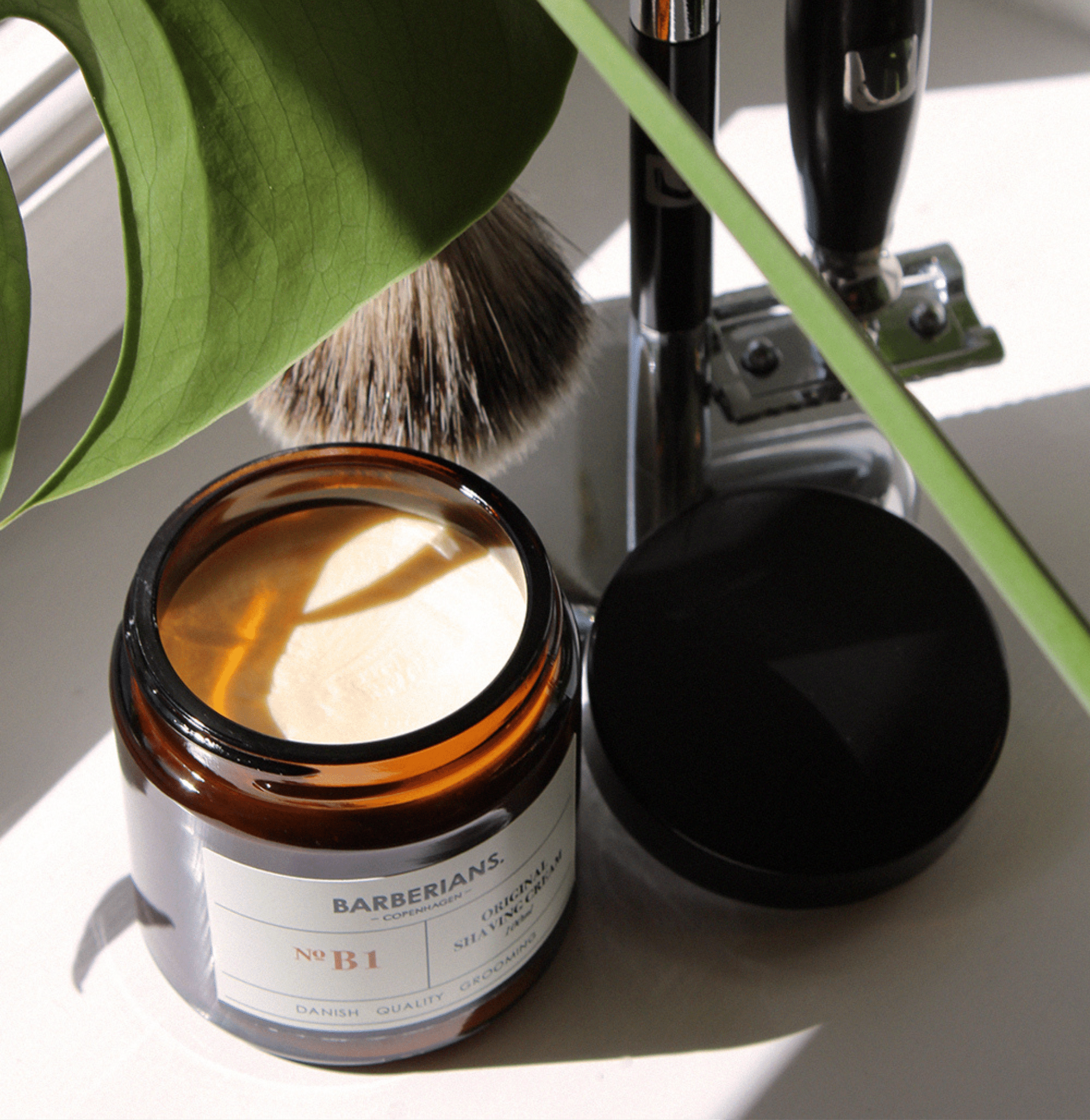 Shaving cream fra Barberians copenhagen