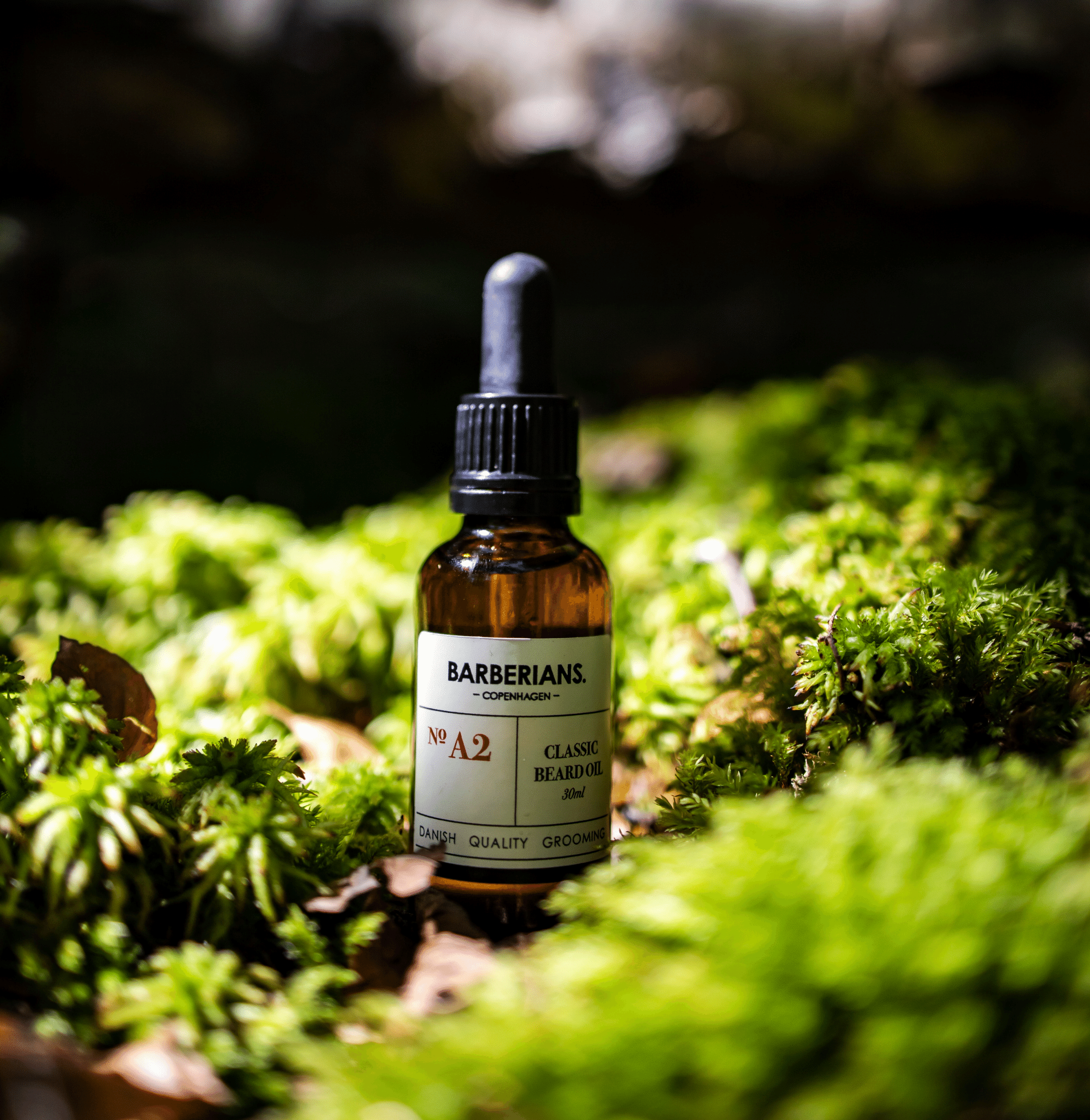 Classic beard oil fra Barberians copenhagen