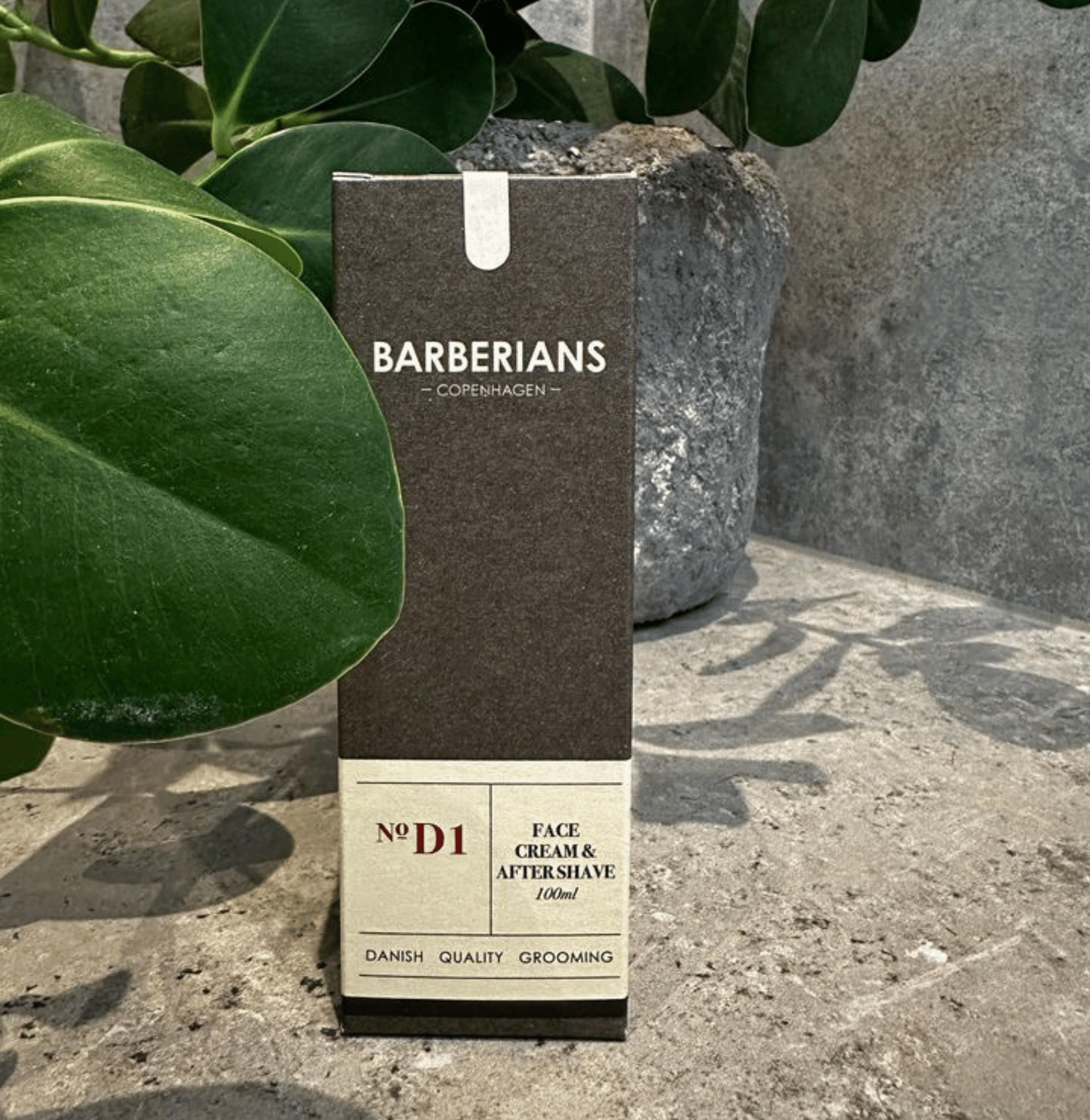 Face cream and aftershave fra Barberians copenhagen