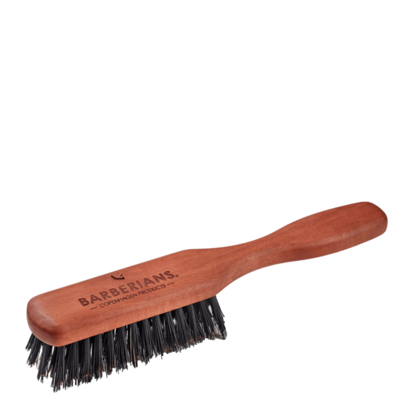 barberians copenhagen beard brush with handle 2128